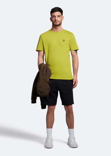 Lyle & Scott T-shirts Plain t-shirt - tin green