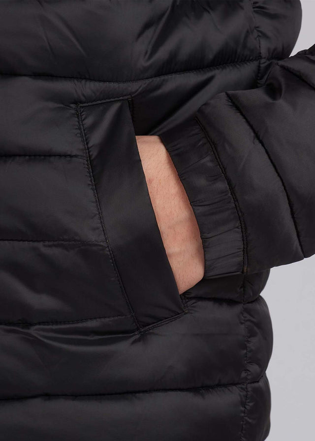 Barbour International Jassen Chain baffle quilt - black