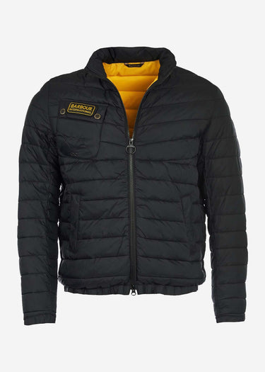 Barbour International Jassen Chain baffle quilt - black