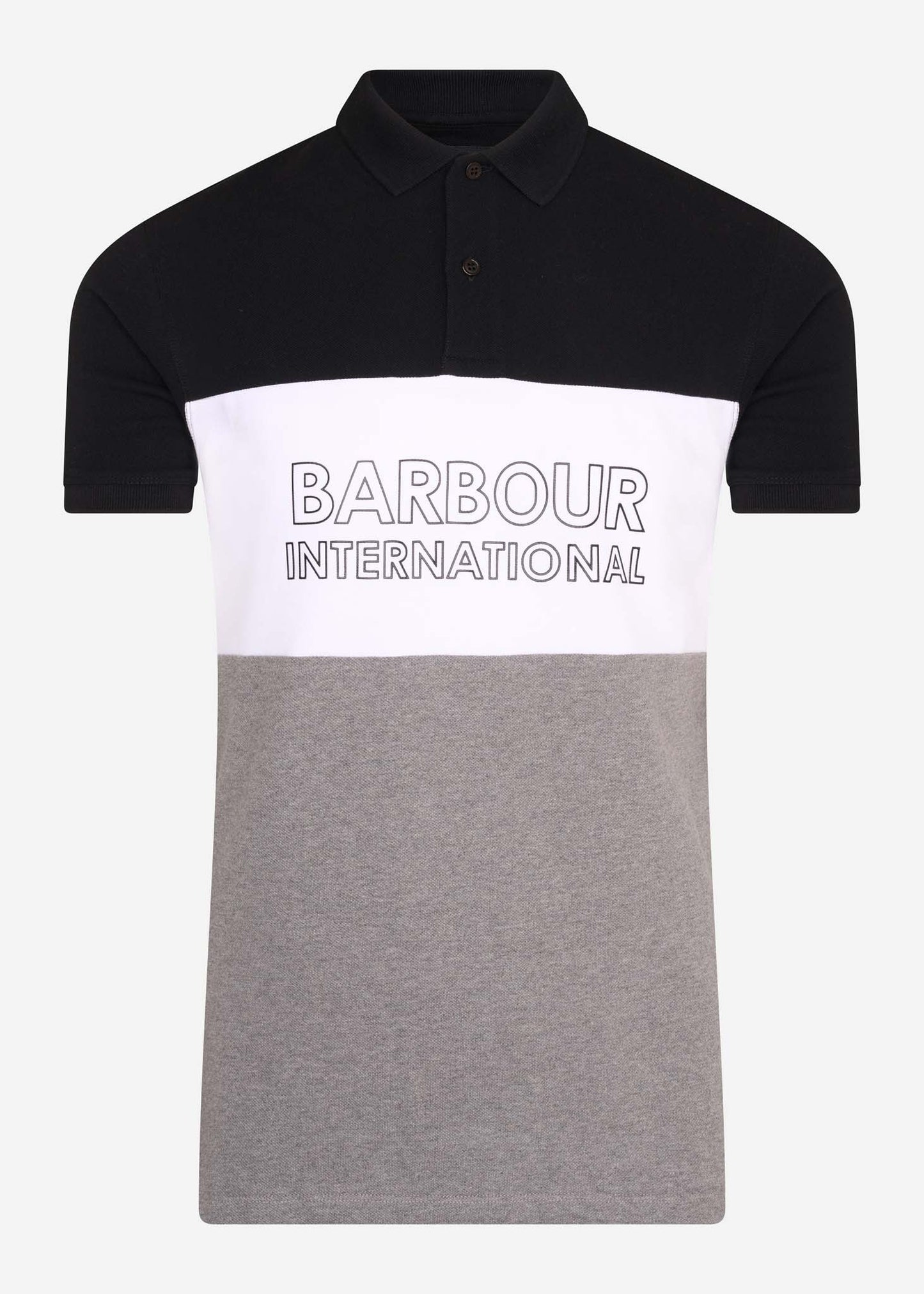 Barbour International Polo's Bold polo - black