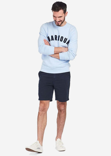 Barbour Truien Prep logo crew - herritage blue