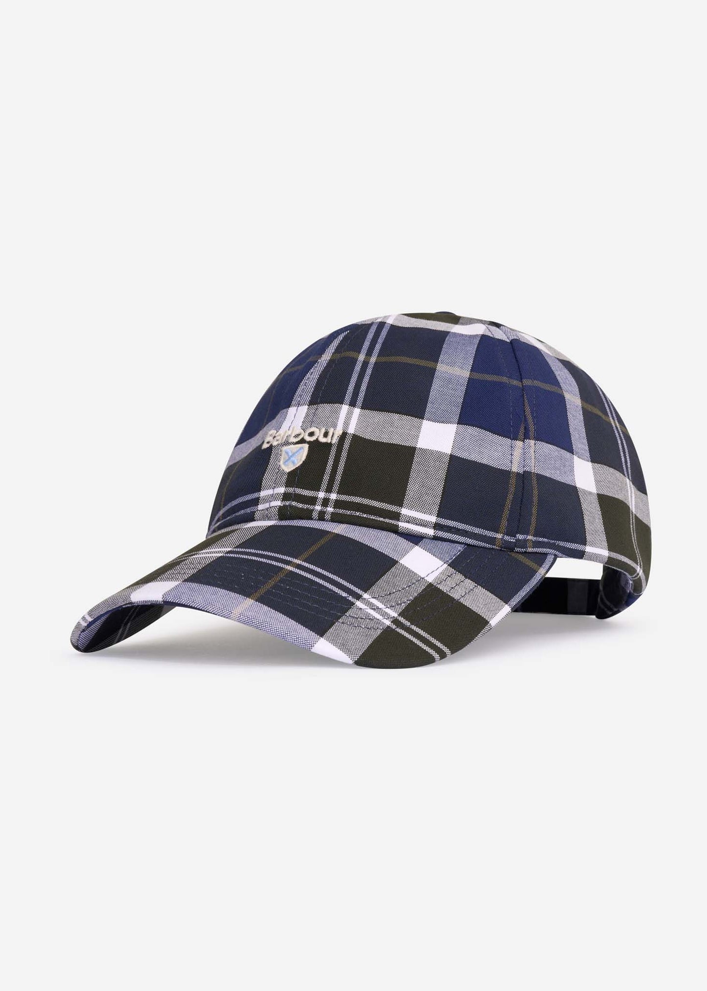 Barbour Petten Tartan sports cap - sage tartan