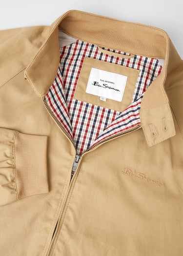 Ben Sherman Jassen Signature harrington - sand