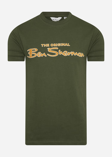 Ben Sherman T-shirts Signature logo tee - camouflage
