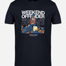 Weekend Offender T-shirts Bovver - navy