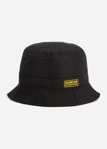Barbour International Bucket Hats Impeller sports hat - black