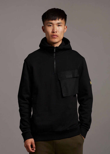 Lyle & Scott Hoodies Pocket hoodie - jet black