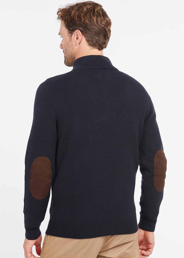 Barbour Truien Patch half zip - navy