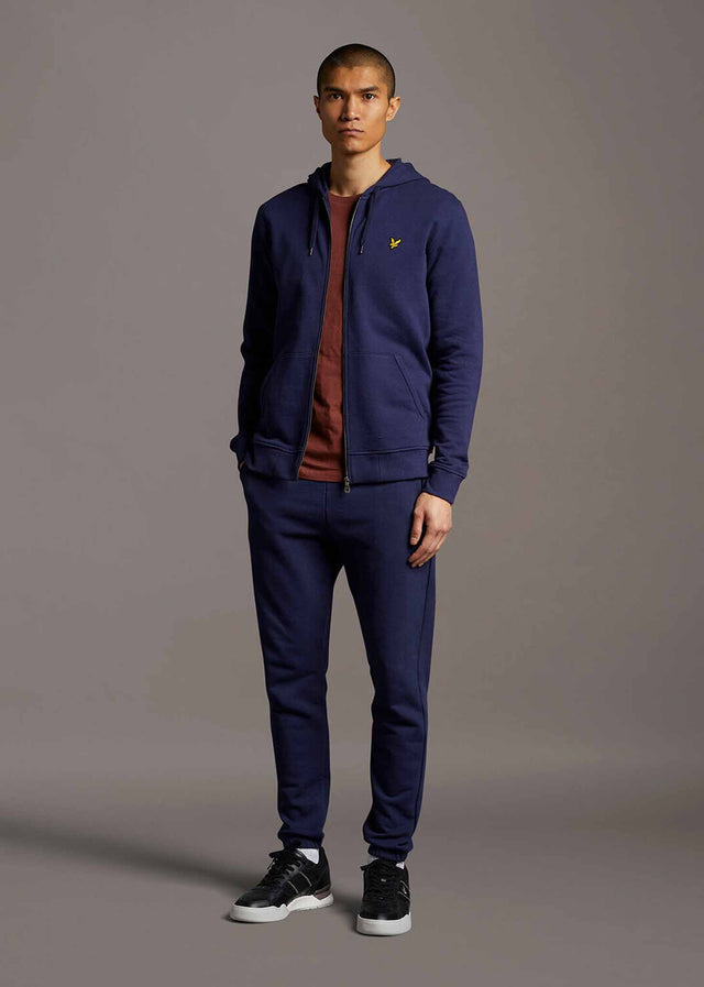 Lyle & Scott Vesten Zip through hoodie - navy