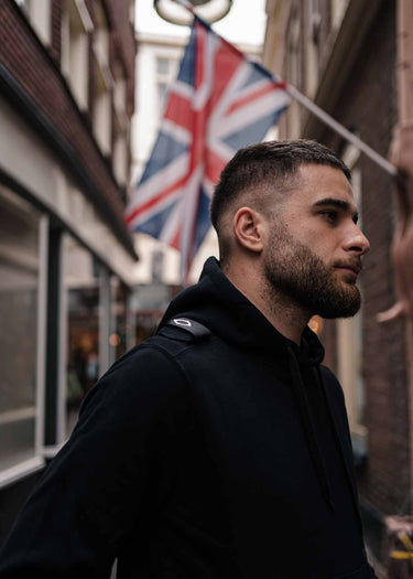 MA.Strum Hoodies Core overhead hoody - jet black