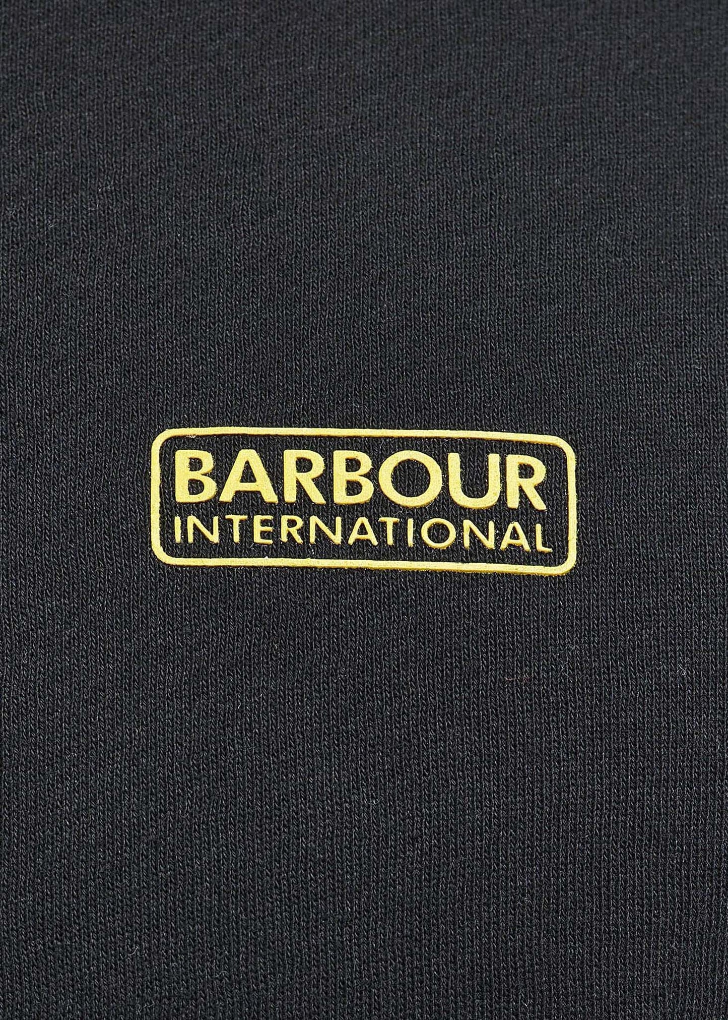 Barbour International Hoodies Small logo hoodie - black