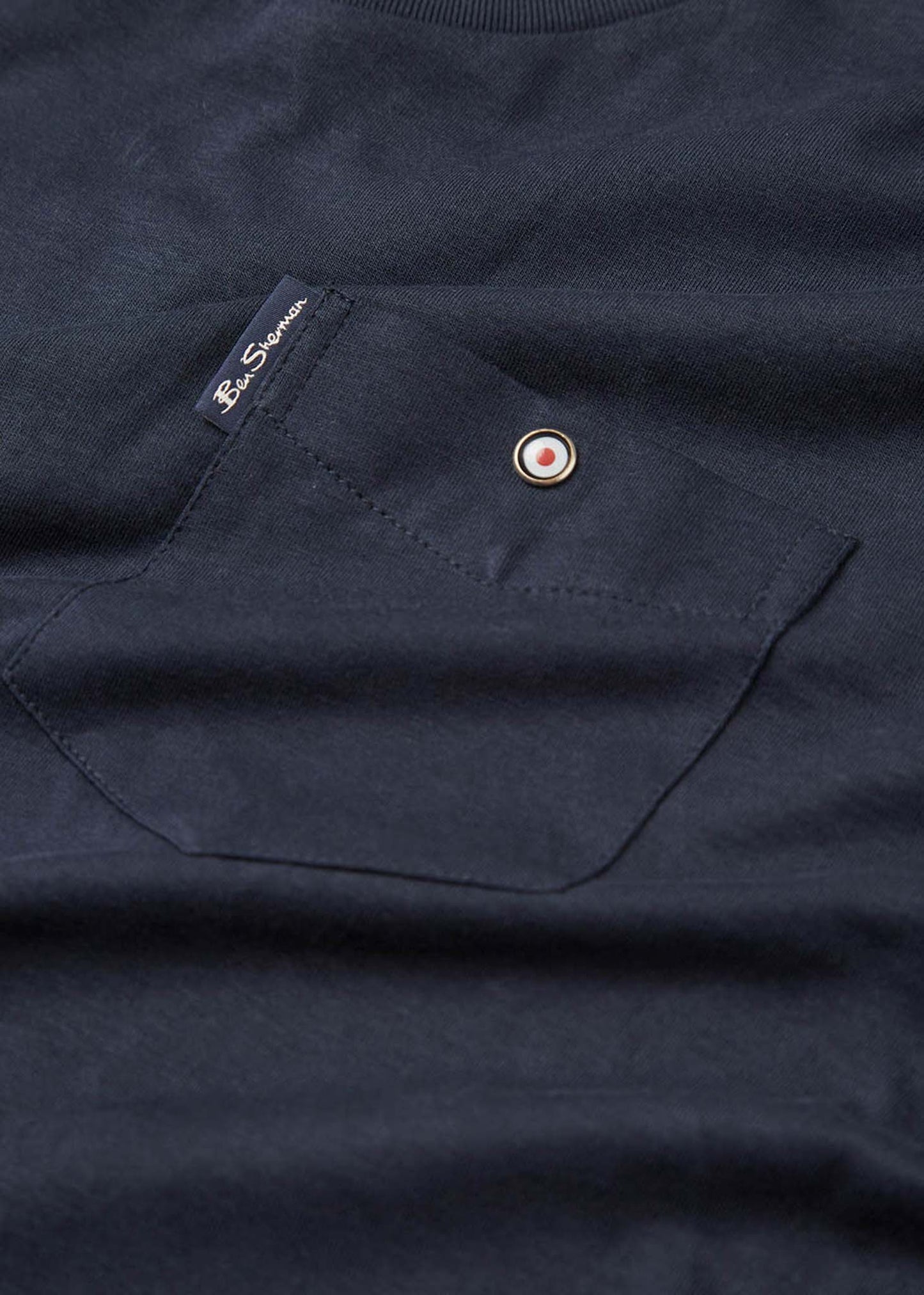 Ben Sherman T-shirts Signature pocket tee - dark navy