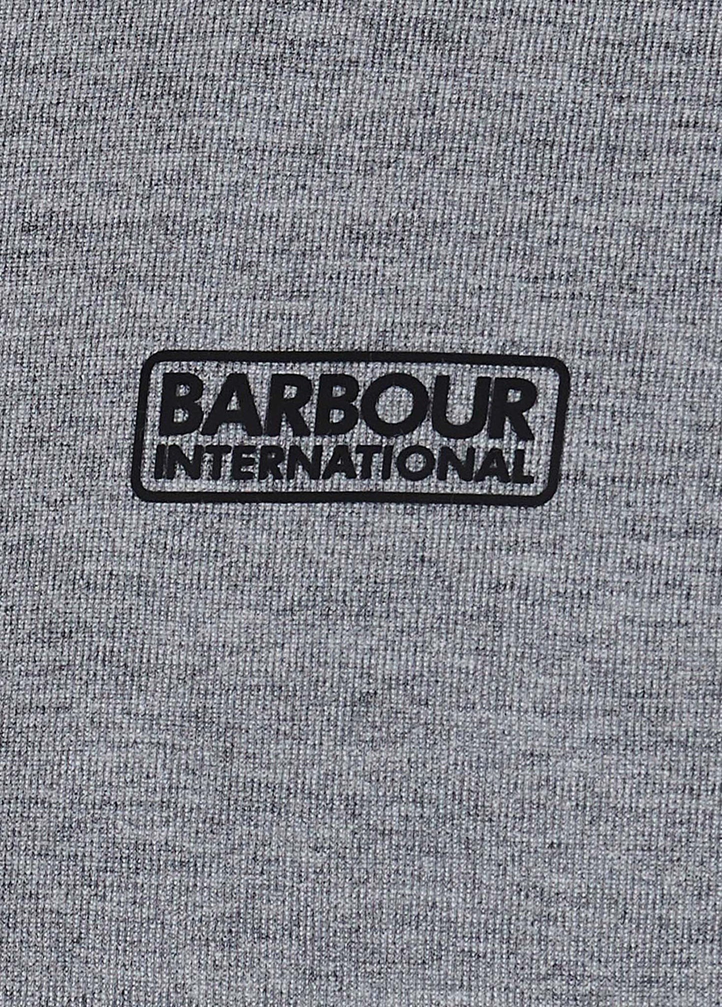 Barbour International Vesten Radius raglan zip thru - anthracite marl