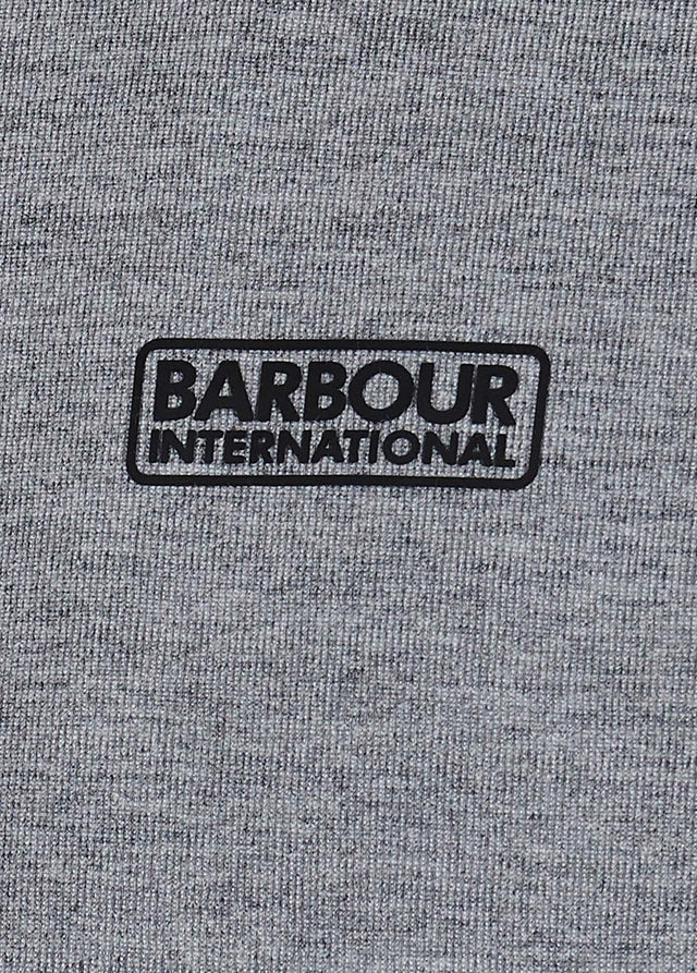 Barbour International Vesten Radius raglan zip thru - anthracite marl