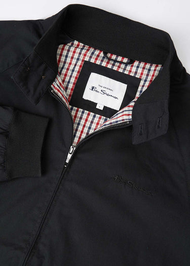 Ben Sherman Jassen Signature harrington - black