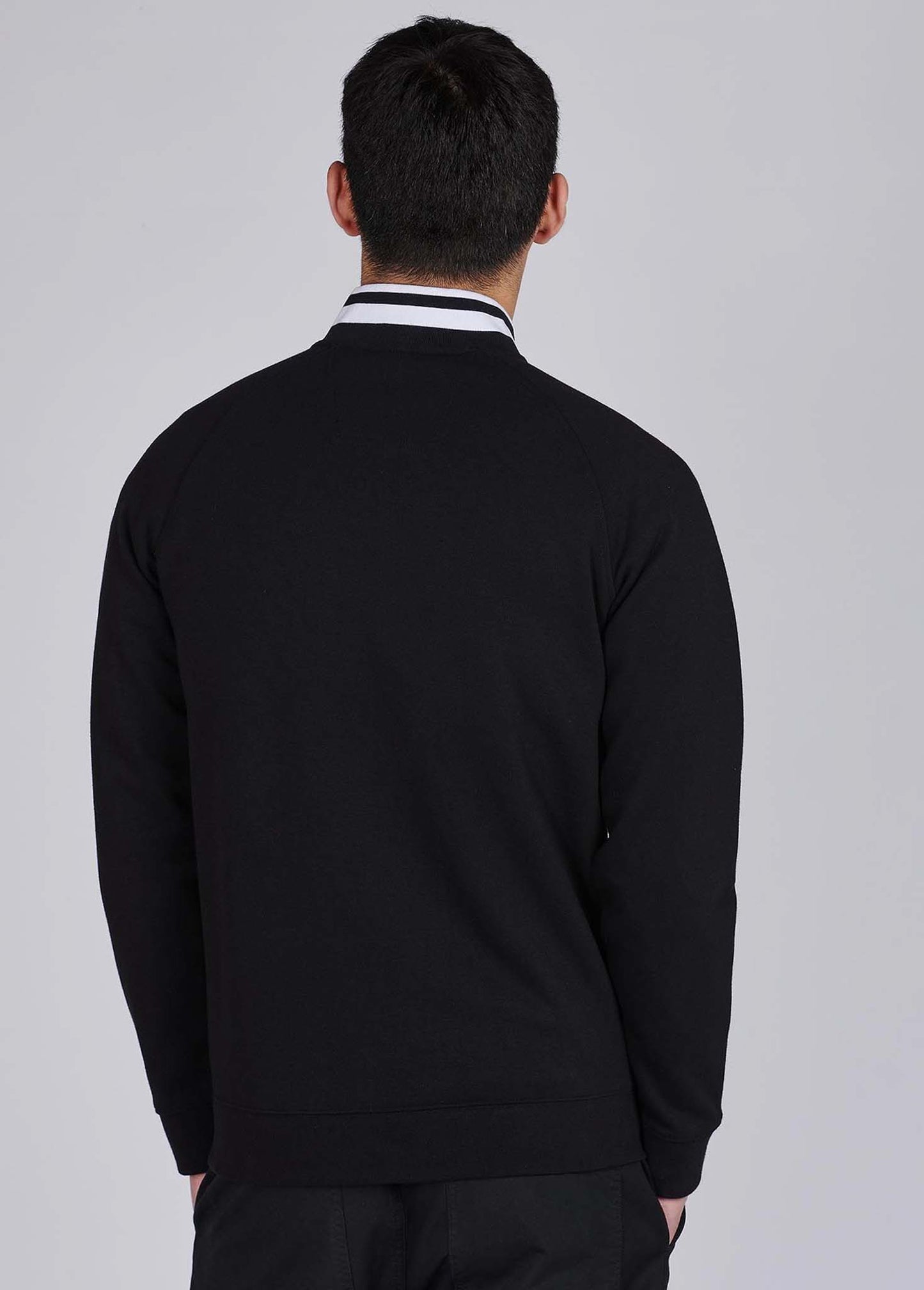 Barbour International Vesten Radius raglan zip thru - black