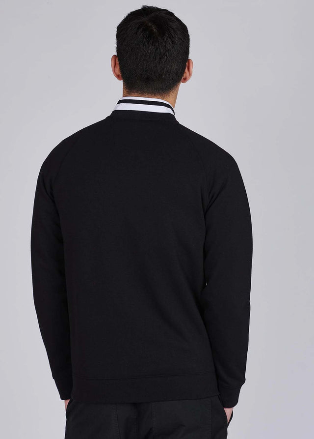 Barbour International Vesten Radius raglan zip thru - black