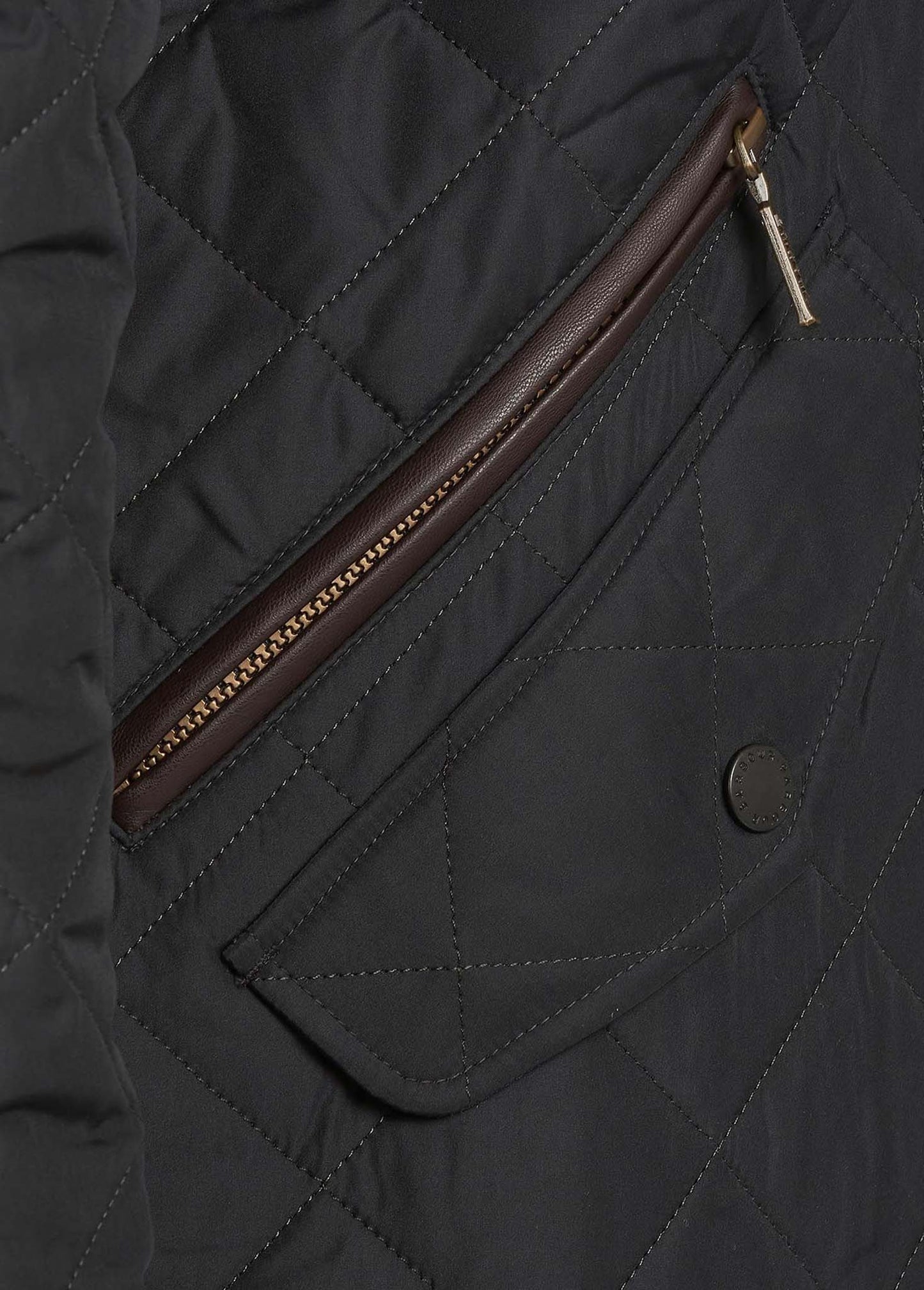 Barbour Jassen Chelsea sportquilt - black