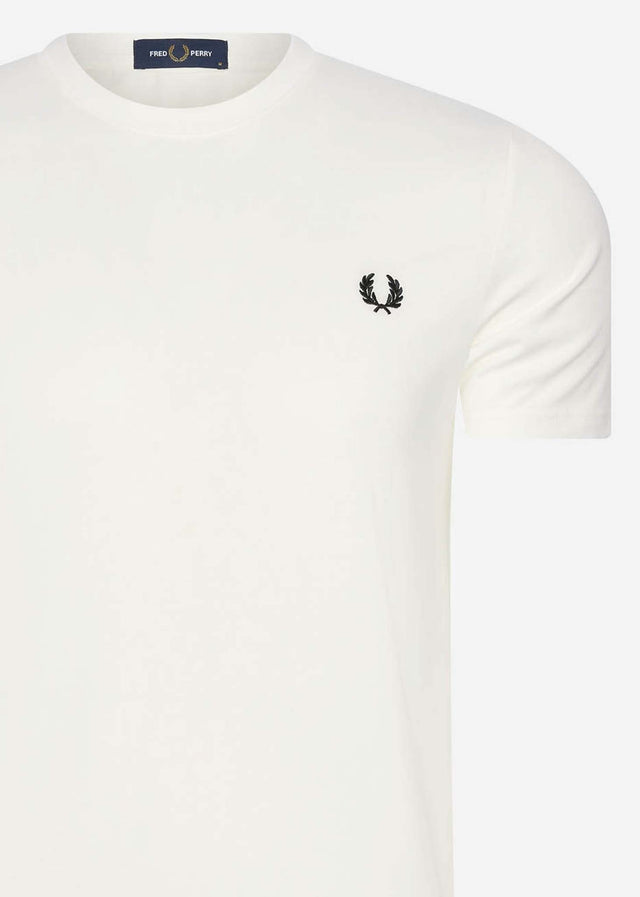 Fred Perry T-shirts Graphic print t-shirt - snow white