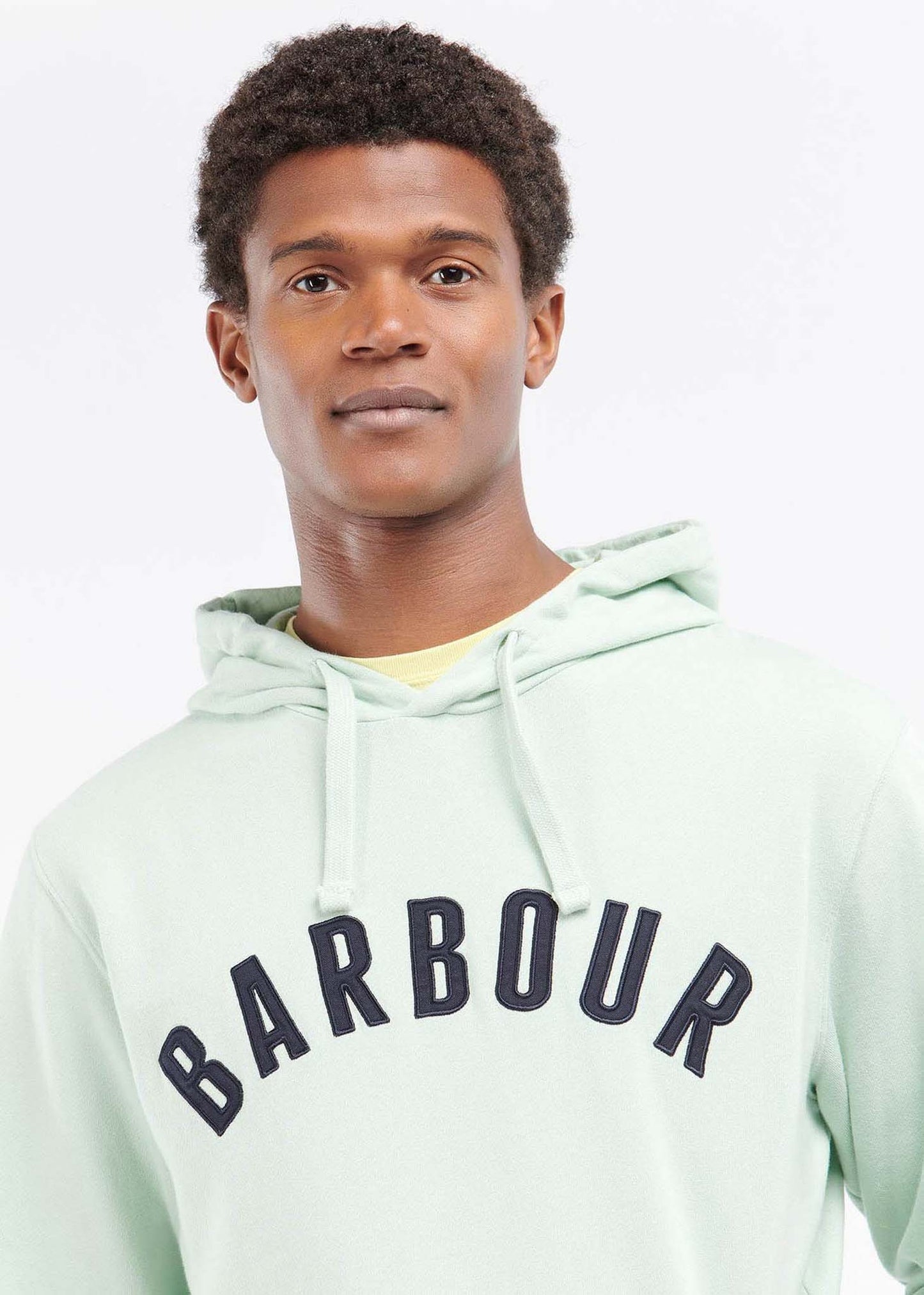 Barbour Hoodies Acton hoodie - dusty mint