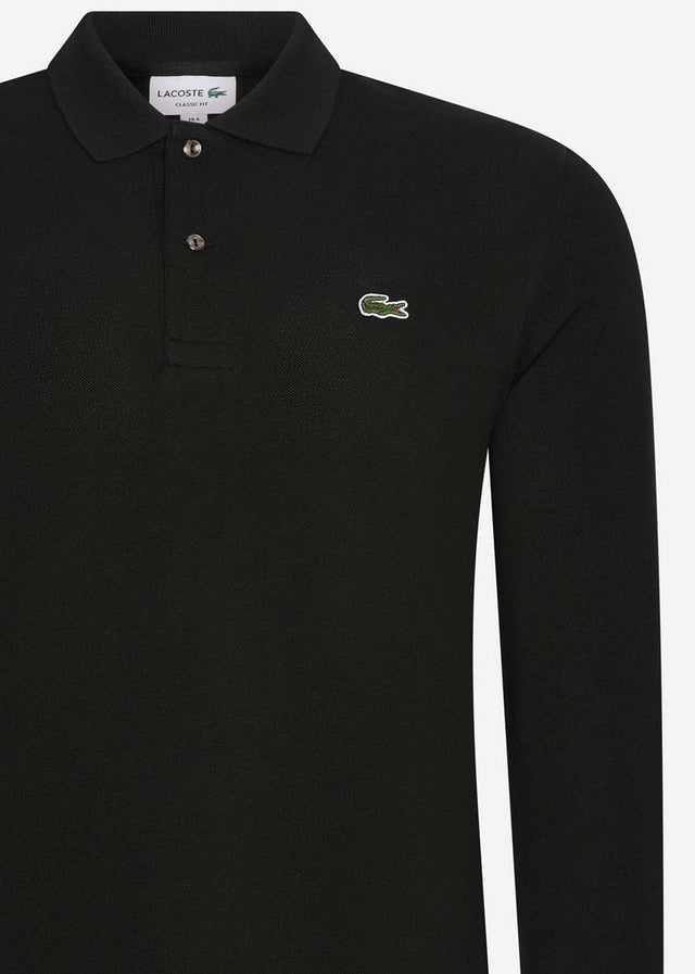 Lacoste Longsleeve Polo's Longsleeve polo - black