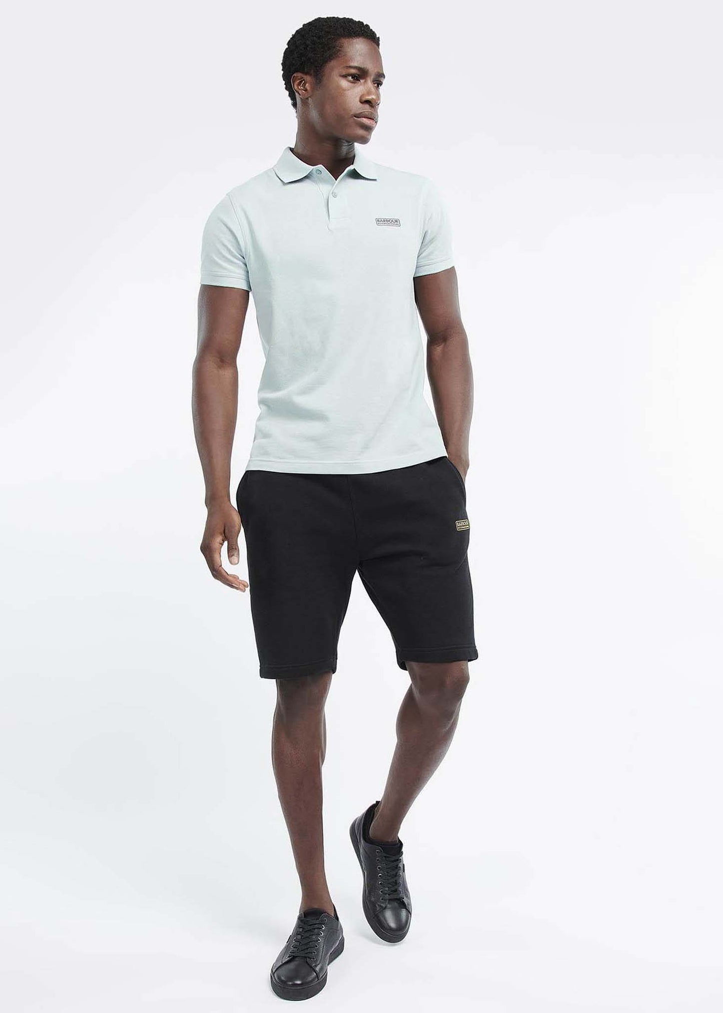 Barbour International Polo's Essential polo - pastel spruce