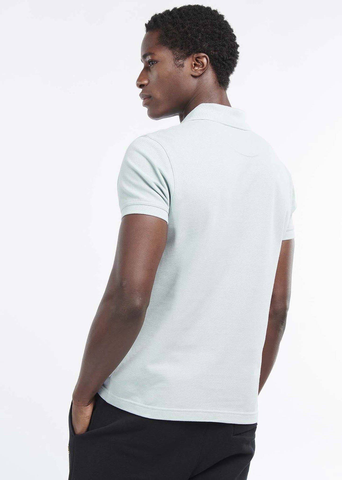 Barbour International Polo's Essential polo - pastel spruce