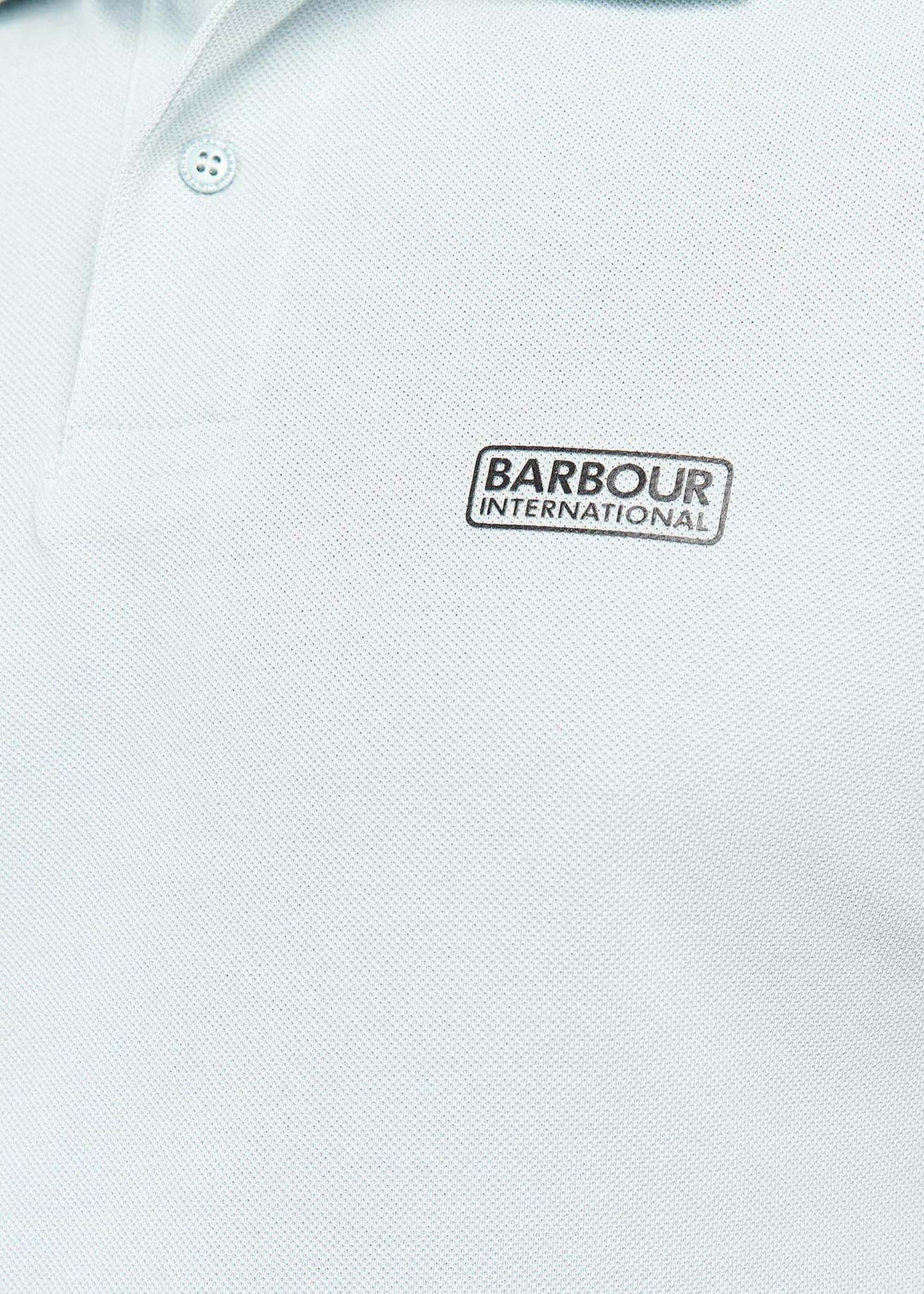 Barbour International Polo's Essential polo - pastel spruce