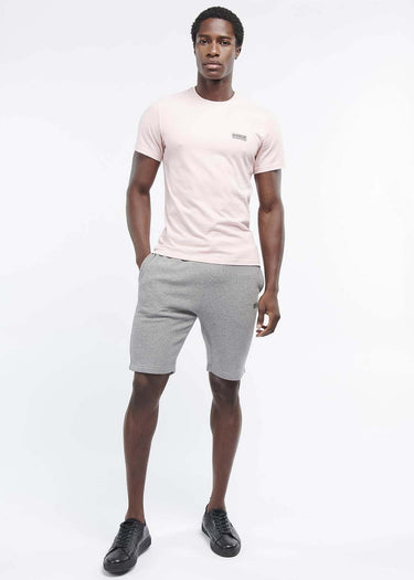Barbour International T-shirts Small logo tee - pink cinder