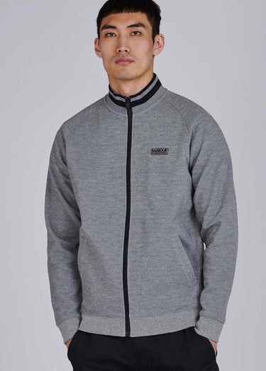 Barbour International Vesten Radius raglan zip thru - anthracite marl