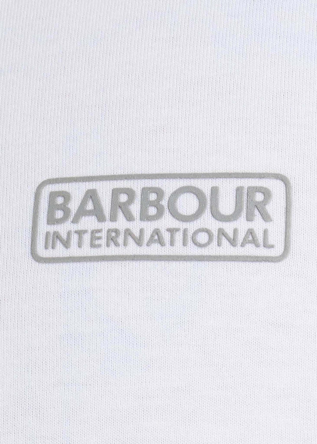 Barbour International T-shirts Essential small logo tee - white
