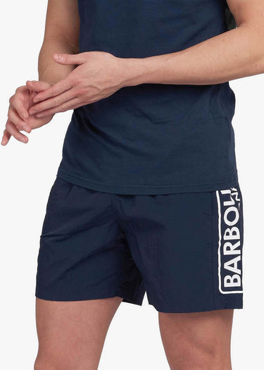 Barbour International Zwembroeken Large logo swim short- international navy