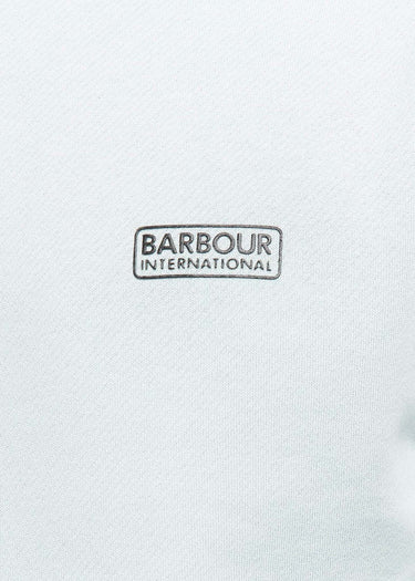 Barbour International Hoodies Small logo hoodie - pastel spruce