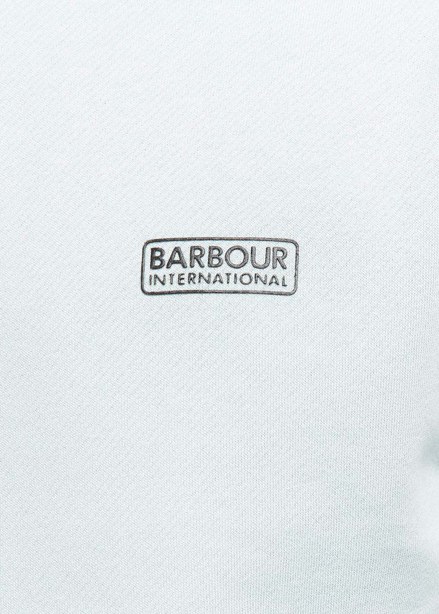 Barbour International Hoodies Small logo hoodie - pastel spruce