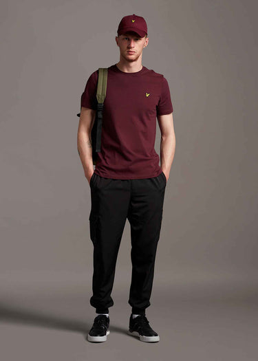Lyle & Scott T-shirts  Plain t-shirt - burgundy