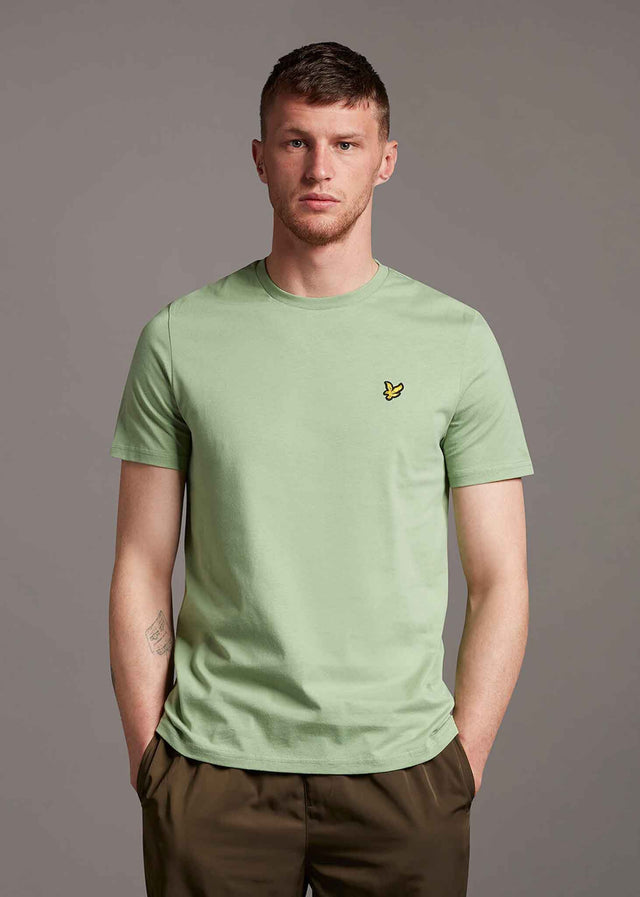 Lyle & Scott T-shirts Plain t-shirt - fern green