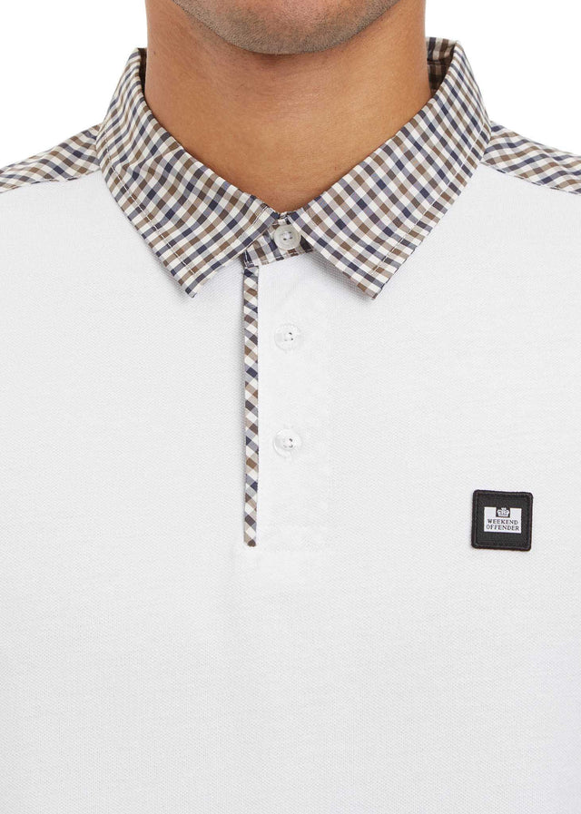Weekend Offender Polo's Costa - white