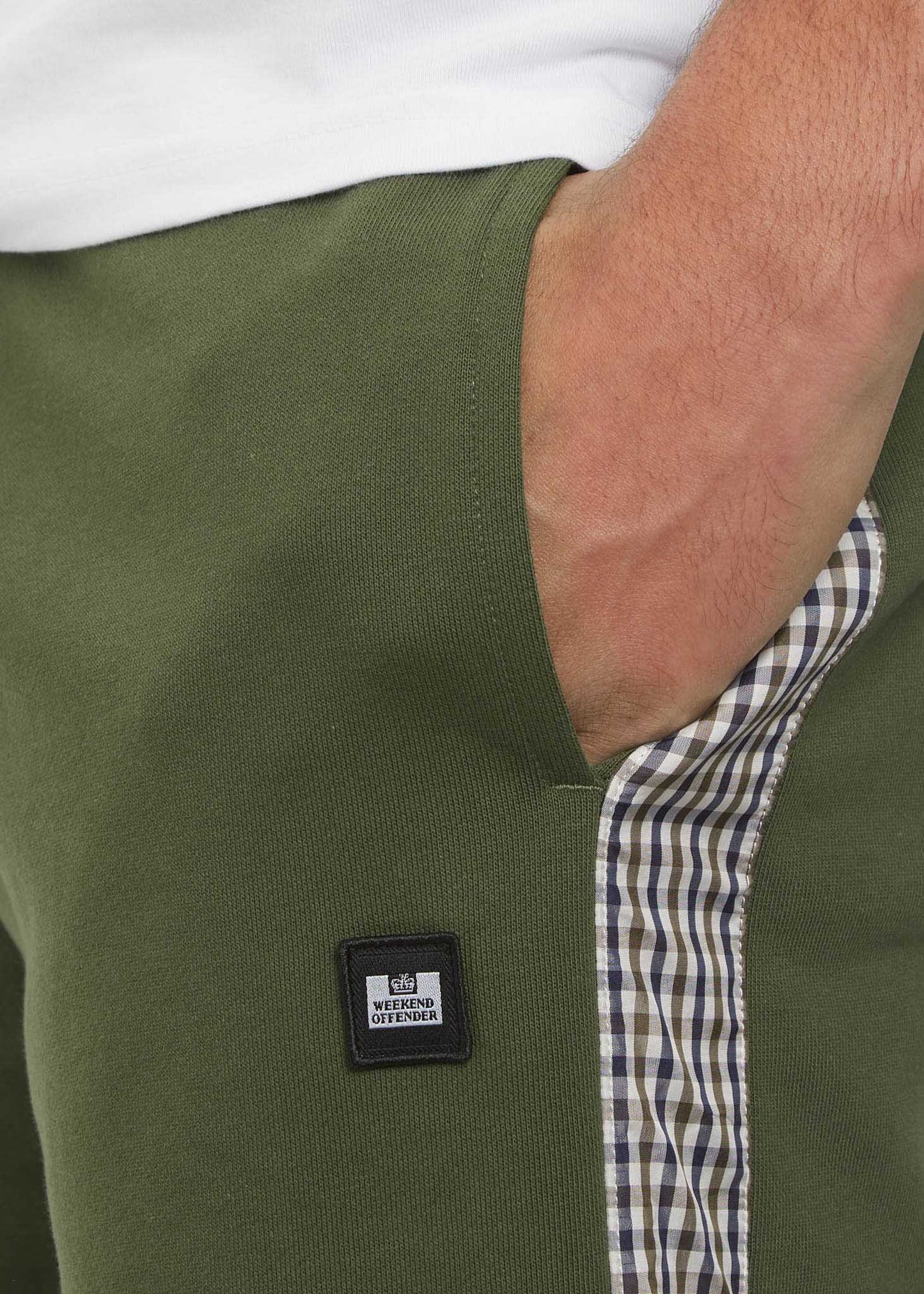 Weekend Offender Korte Broeken Romero - dark green