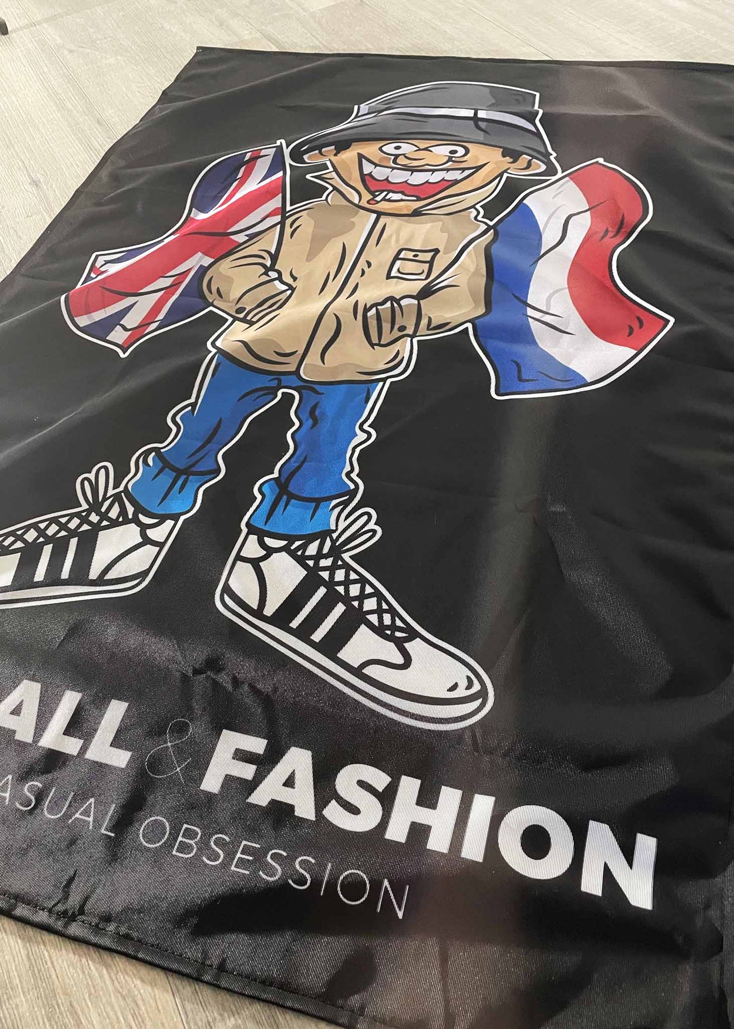 Casual Lads Vlaggen Flag casual lads - black
