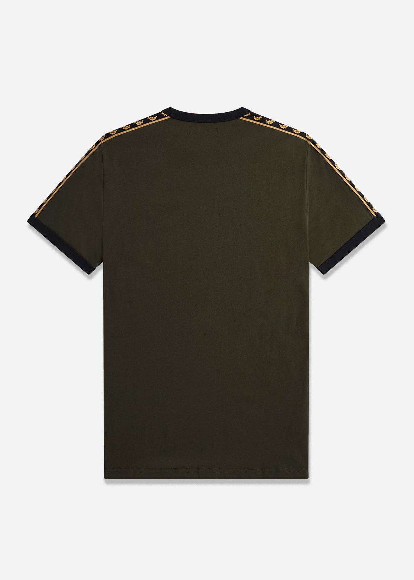 Fred Perry T-shirts Gold taped ringer t-shirt - hunting green