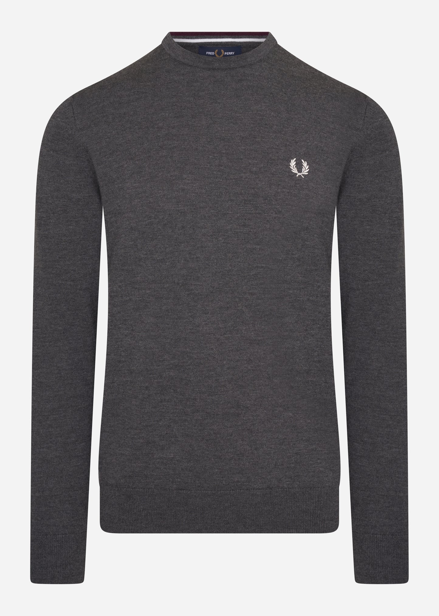 Fred Perry Truien Classic crew neck jumper - graphite marl