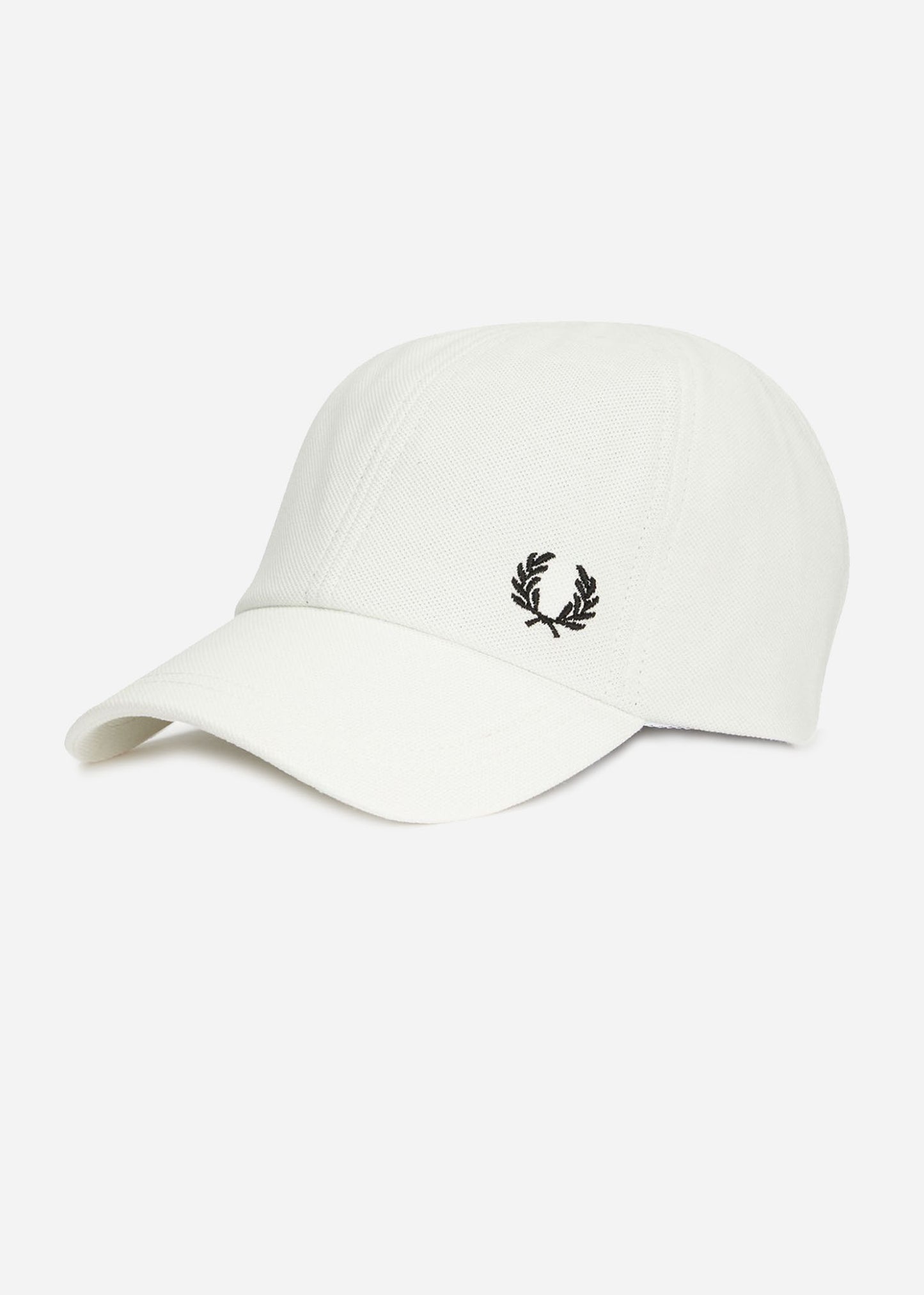 Fred Perry Petten Pique classic cap - snow white