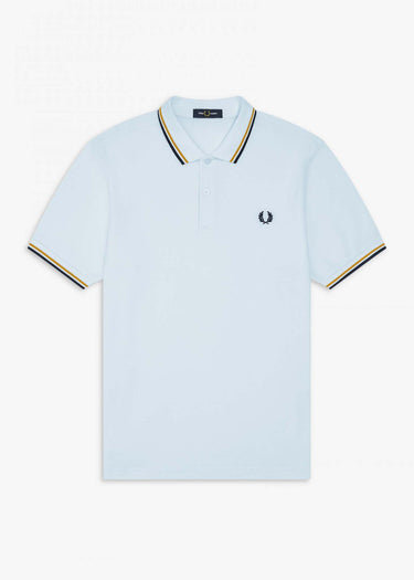 Fred Perry Polo's Twin tipped aw polo - chalk gold