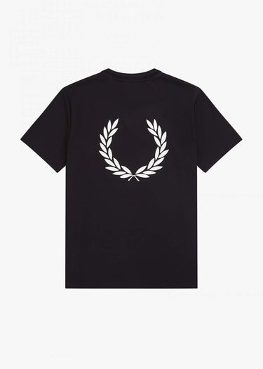 Fred Perry T-shirts Laurel wreath t-shirt - black