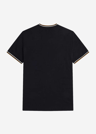 Fred Perry T-shirts Twin tipped t-shirt - black