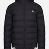Fred Perry Jassen Hooded insulated jacket - black