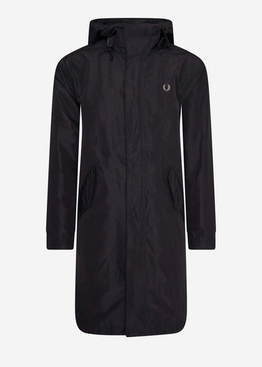 Fred Perry Jassen Shell parka - black