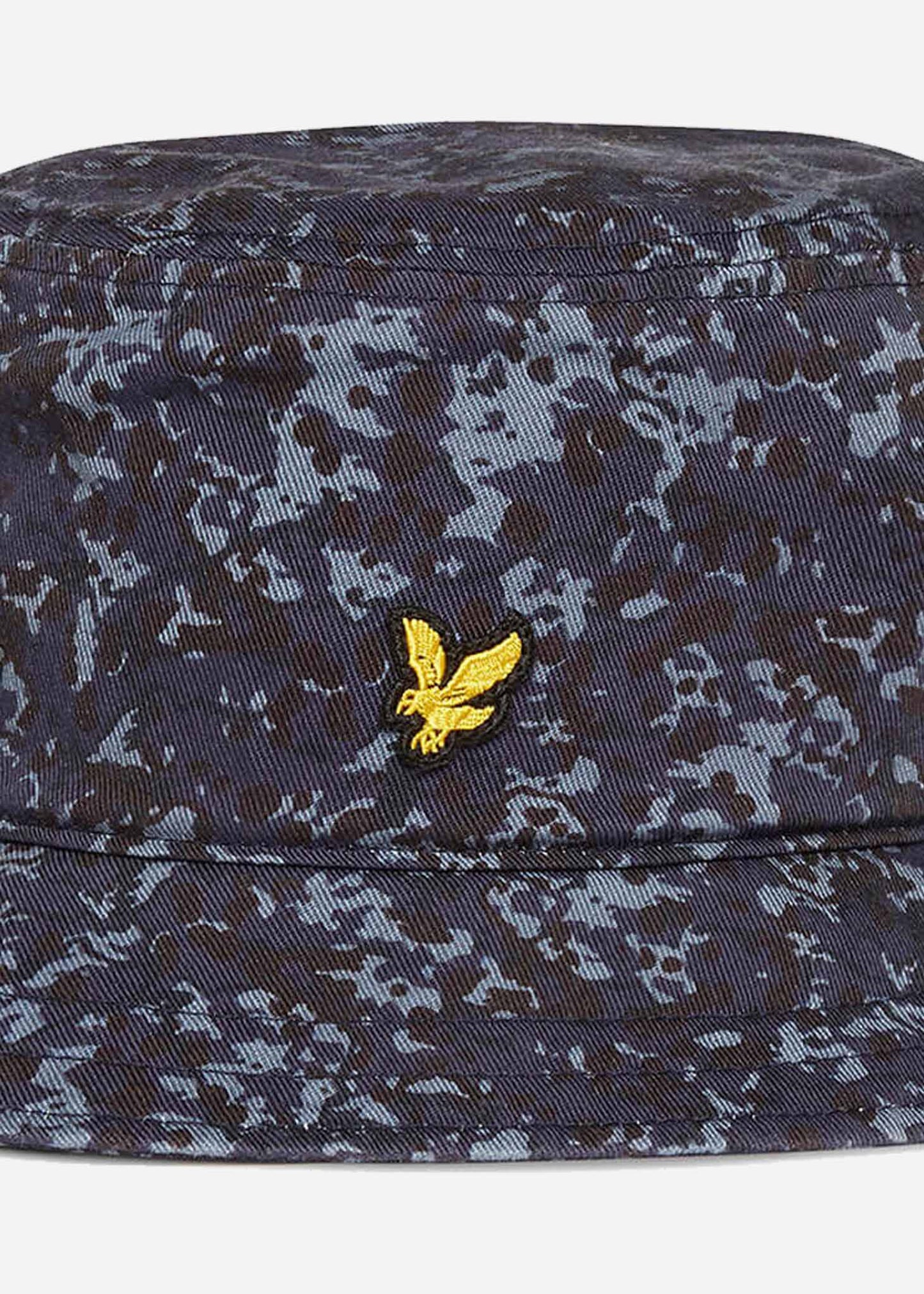 Lyle & Scott Bucket Hats Cotton twill bucket hat - navy earth print
