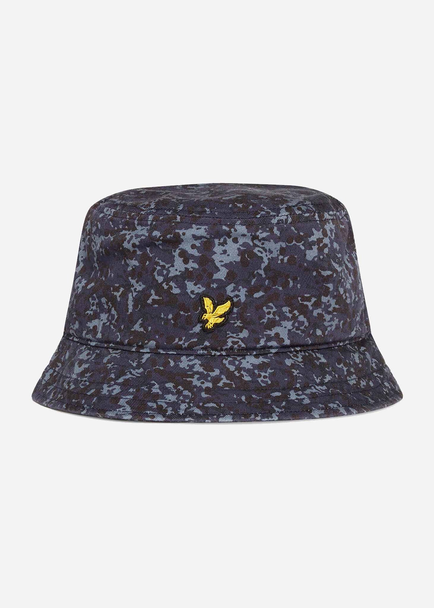 Lyle & Scott Bucket Hats Cotton twill bucket hat - navy earth print