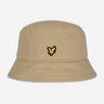 Lyle & Scott Bucket Hats Cotton twill bucket hat - sand storm